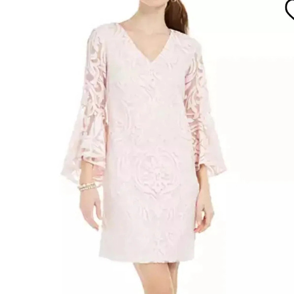 MSK Lace Bell Sleeve Dress - Picture 2 of 6
